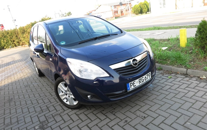Opel Meriva cena 19900 przebieg: 140000, rok produkcji 2011 z Pruszków małe 466